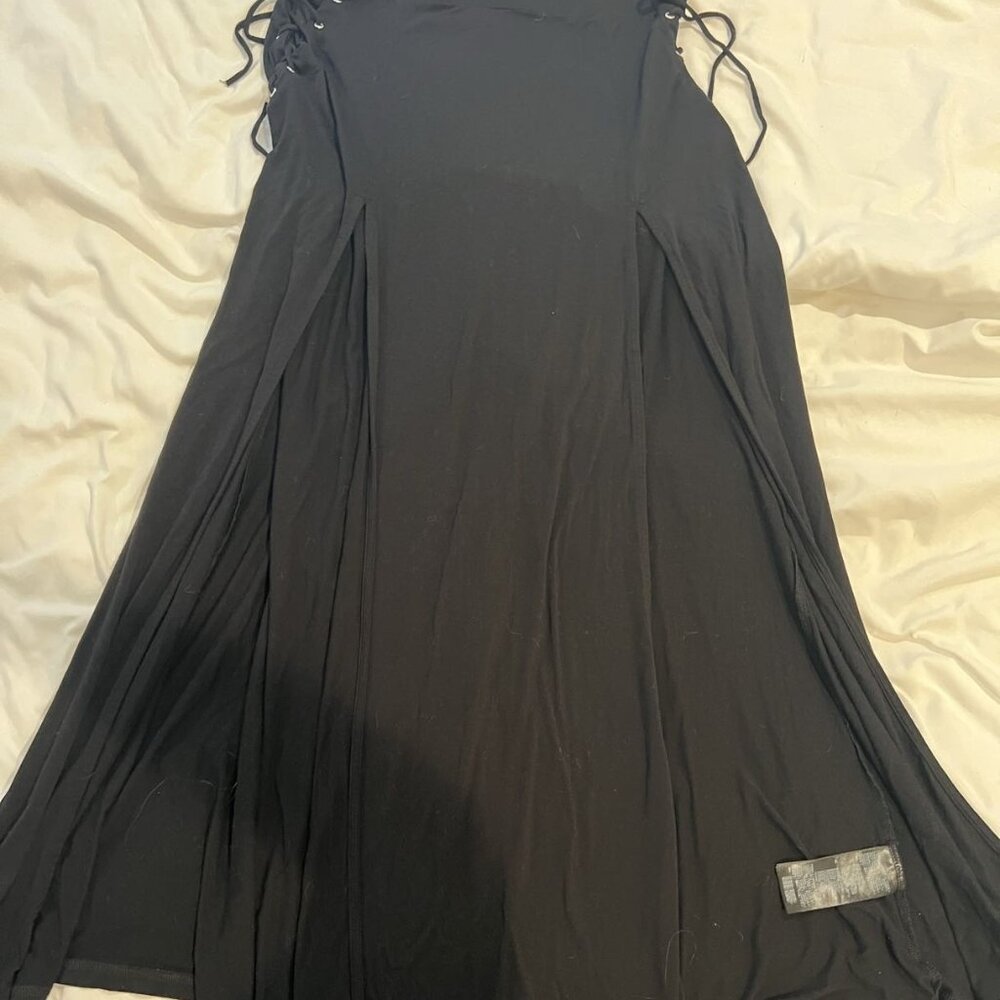 Bnwot Killstar Hellverina Maxi Split Maxi Skirt -… - image 3